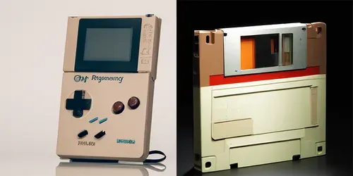 Nostalgic Retro Technology generated by dalle