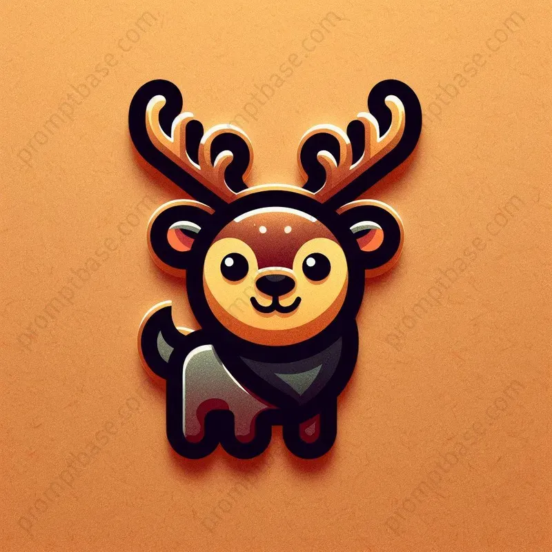 Sleek Cartoon Logo Sticker Designs