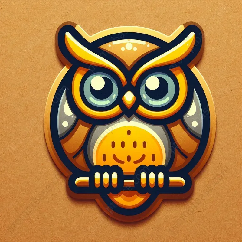 Sleek Cartoon Logo Sticker Designs