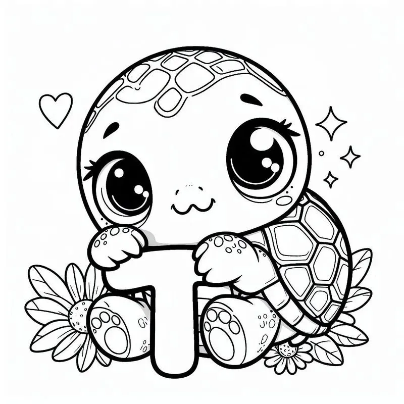 Easy Educational Children Coloring Pages