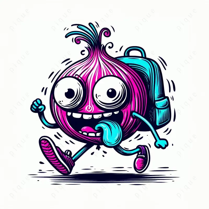 Vibrant Line Art For Digital Prints