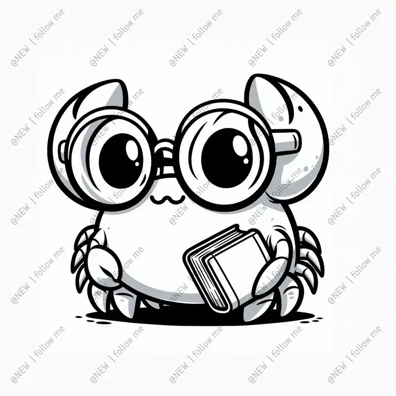 Animals Reading Books Coloring Pages