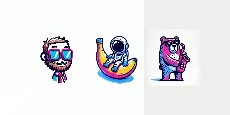 Vibrant Line Art For Digital Prints generated by undefined