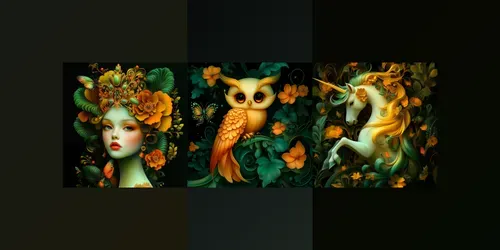 Fluid Dreamlike Fantasy Art Designs generated by midjourney