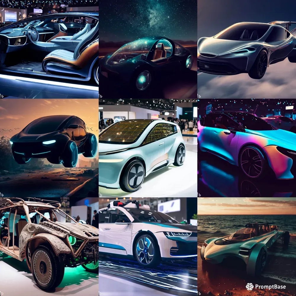 Futuristic Concept Electric Vehicles