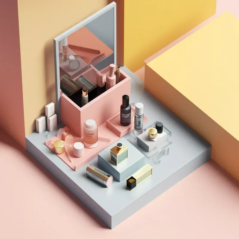 HD Isometric Product Mockups