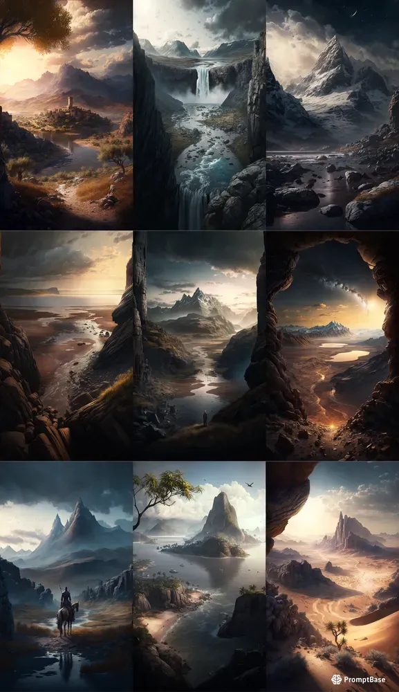 Dynamic Vast Landscapes