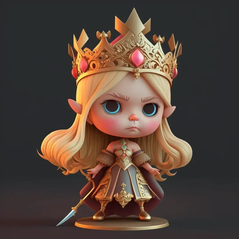 3D Character Figures