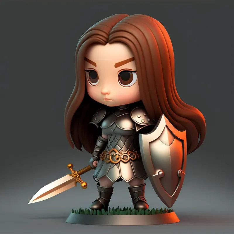 3D Character Figures