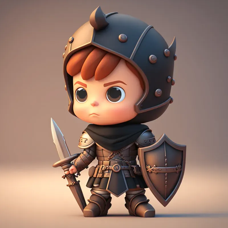3D Character Figures