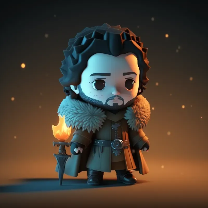 3D Character Figures