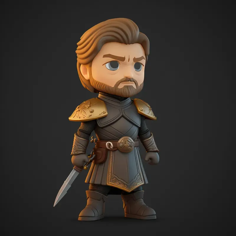 3D Character Figures