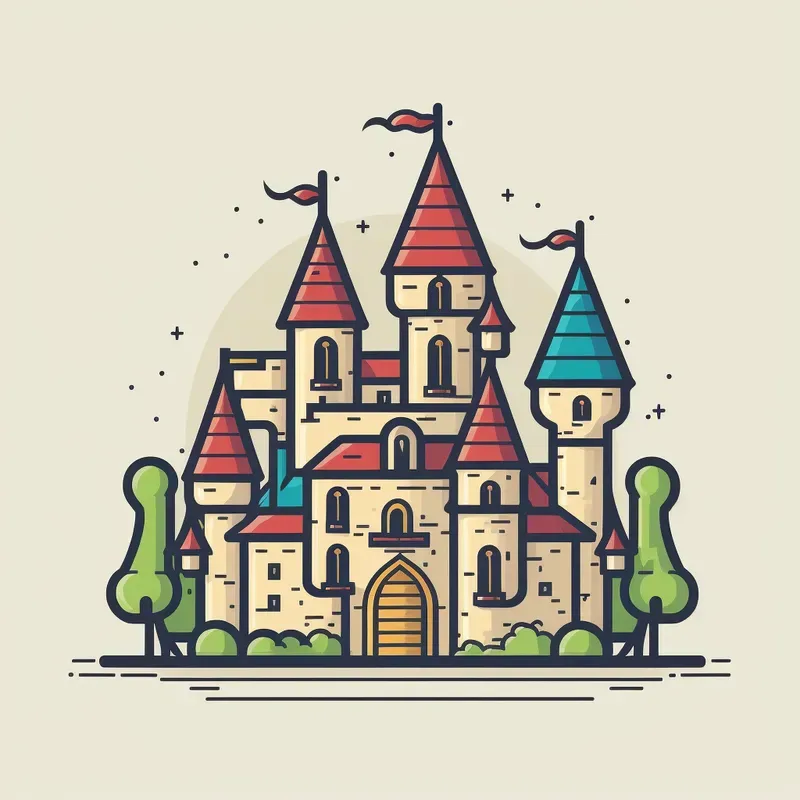 Cute 2D Icons