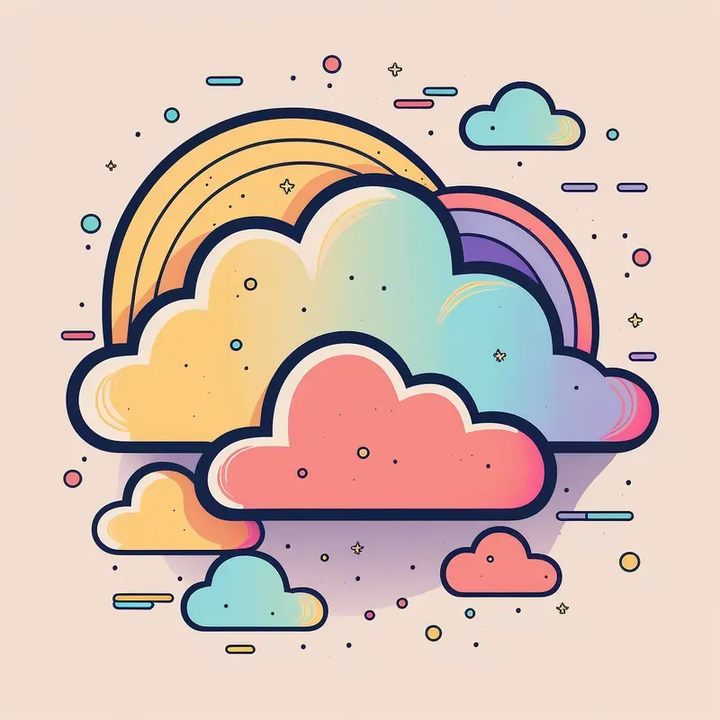 Cute 2D Icons