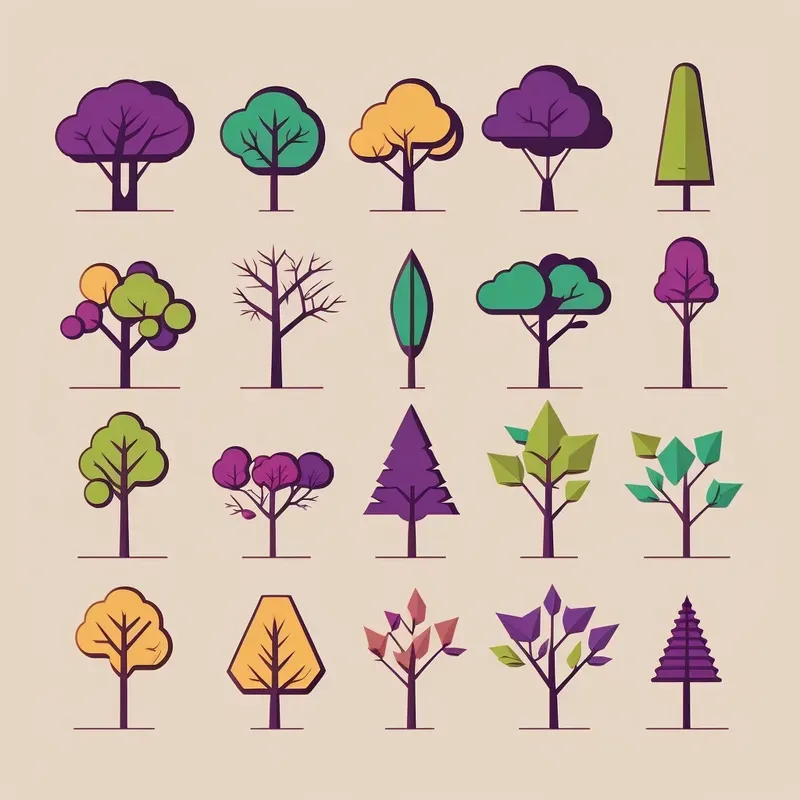 Cute 2D Icons