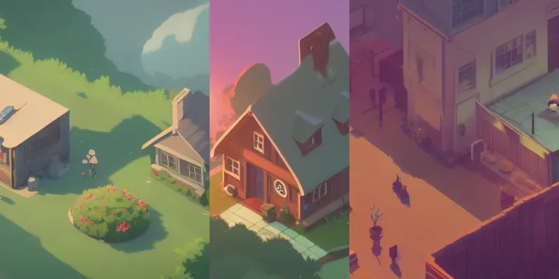 Isometric Fantasy Building generated by undefined