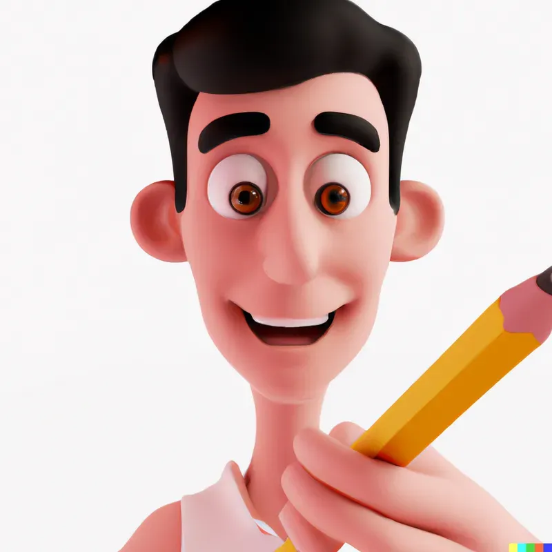 Clay Person Holding Specified Object