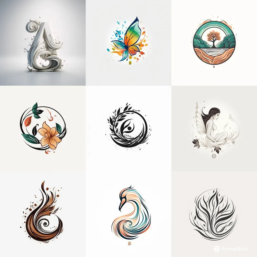 Different Style Logos For Brands