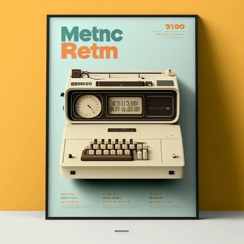 Minimalistic Graphic Design Poster Mockup