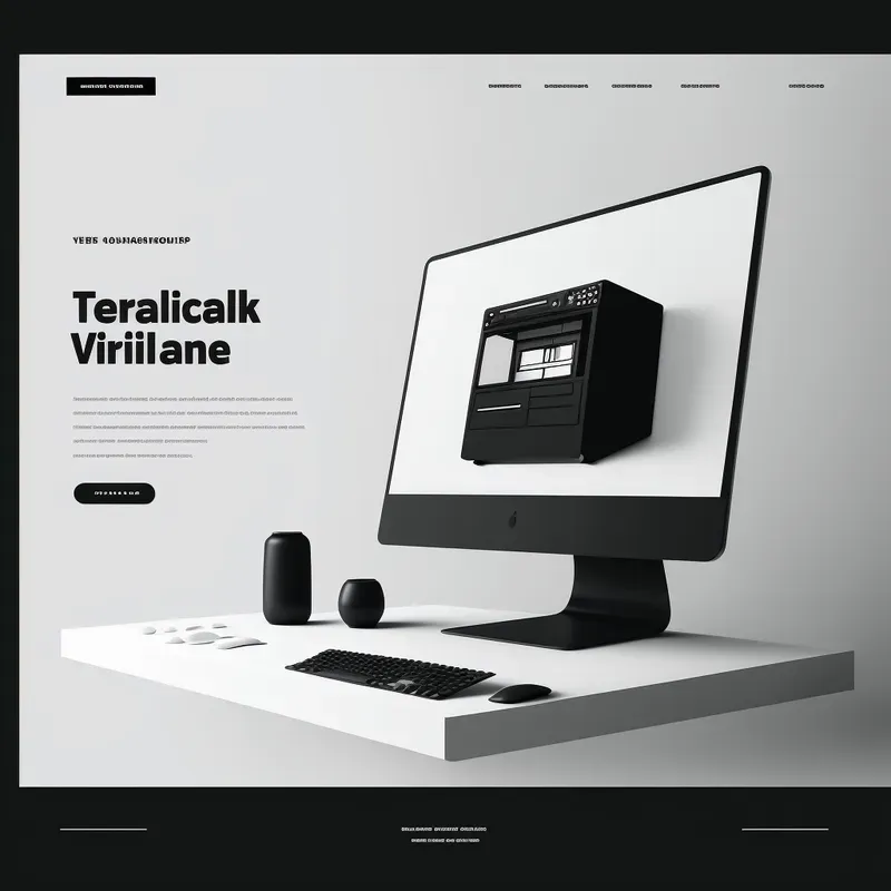Minimalistic Website Mockup Designs