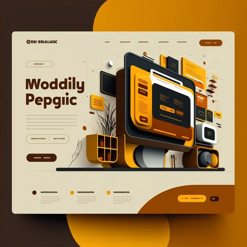 Minimalistic Website Mockup Designs