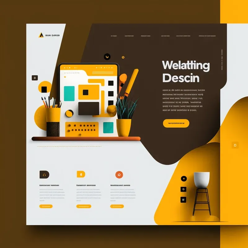 Minimalistic Website Mockup Designs