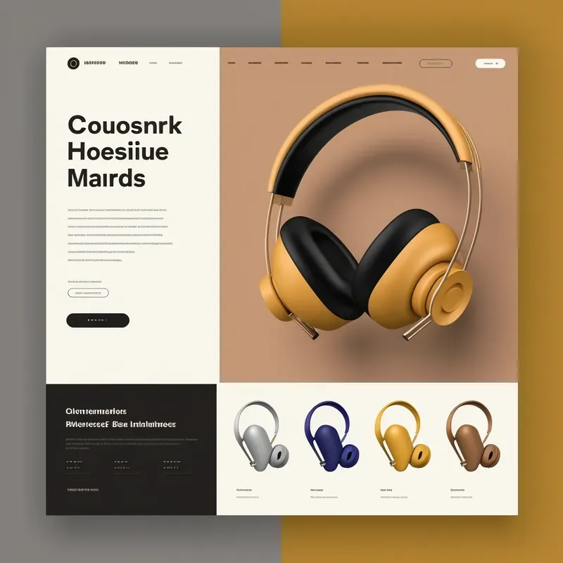Minimalistic Website Mockup Designs