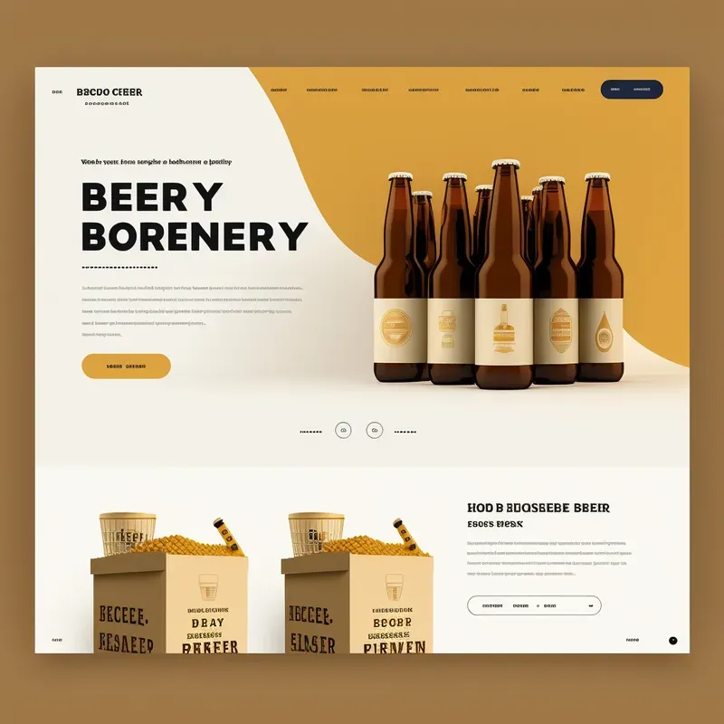 Minimalistic Website Mockup Designs