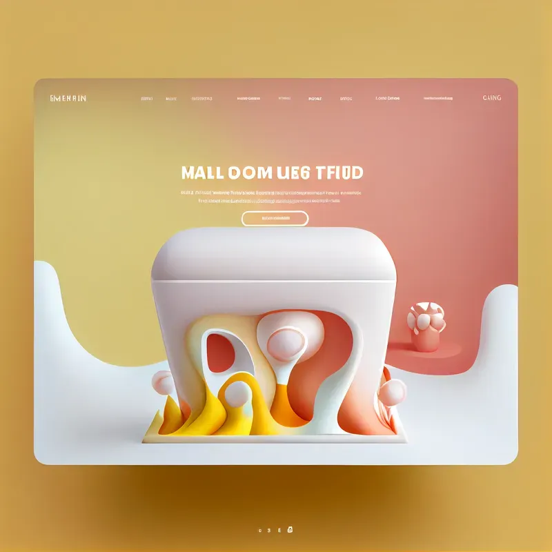 Minimalistic Website Mockups