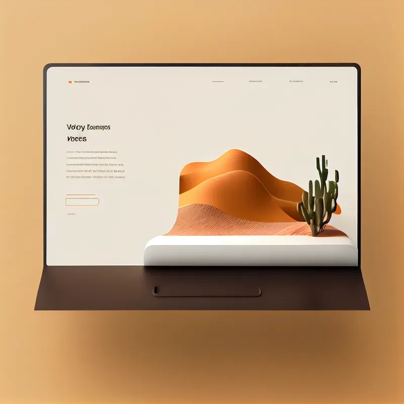 Minimalistic Website Mockups