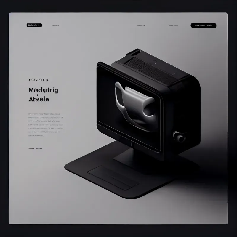 Minimalistic Website Mockups