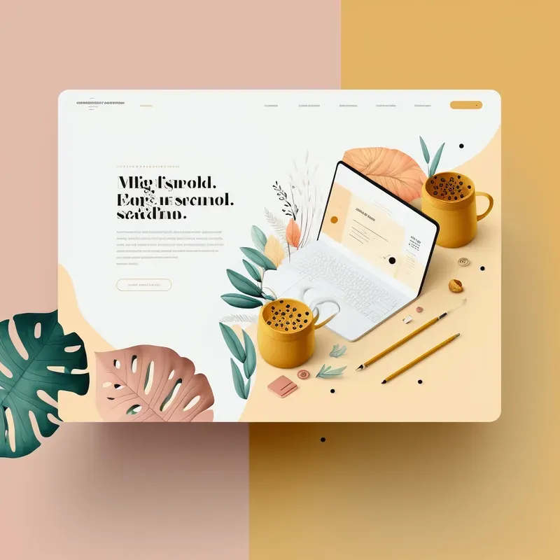 Fun Illustration Website Mockups