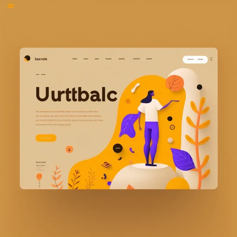 Fun Illustration Website Mockups