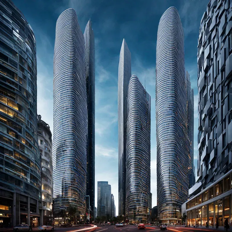 The Future Cities As Beautiful As A Dream