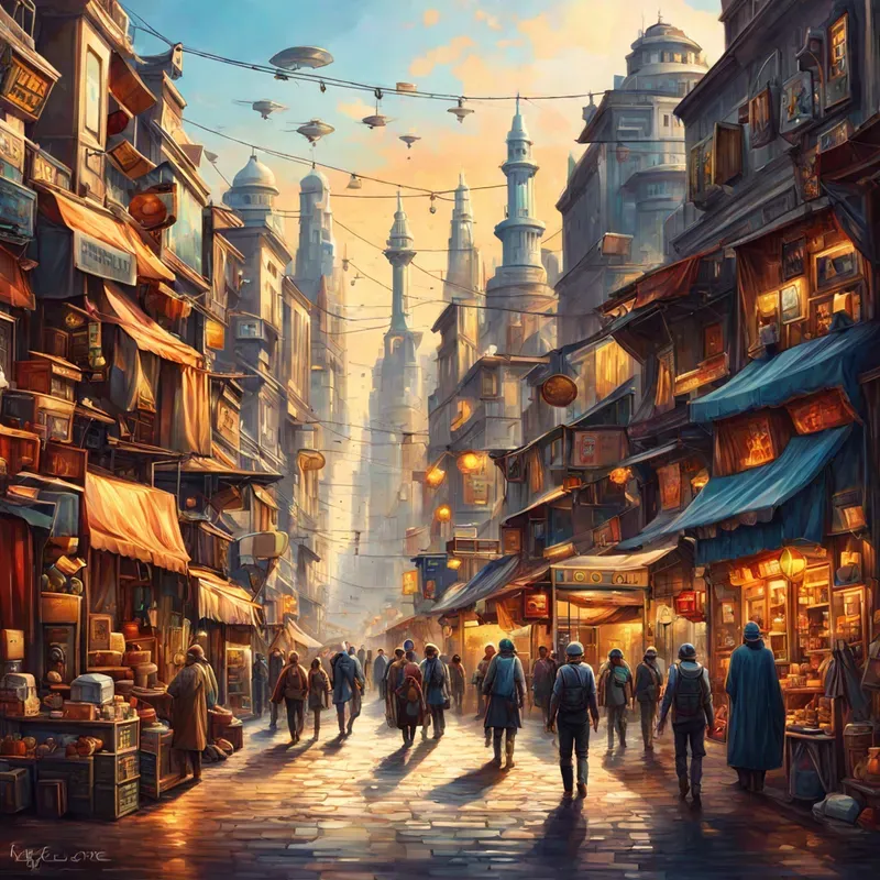 The Future Cities As Beautiful As A Dream