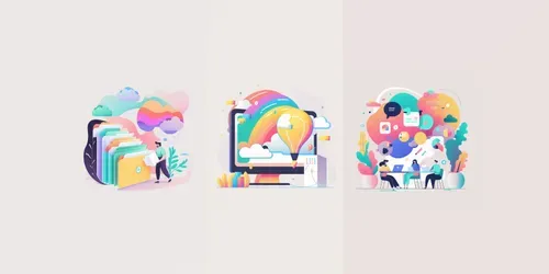 Vector Illustrations For Saas Apps generated by midjourney