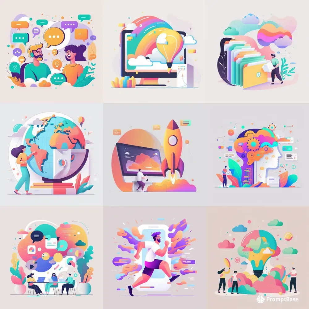 Vector Illustrations For Saas Apps