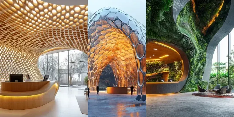 Nature-inspired Parametric Architectures generated by undefined