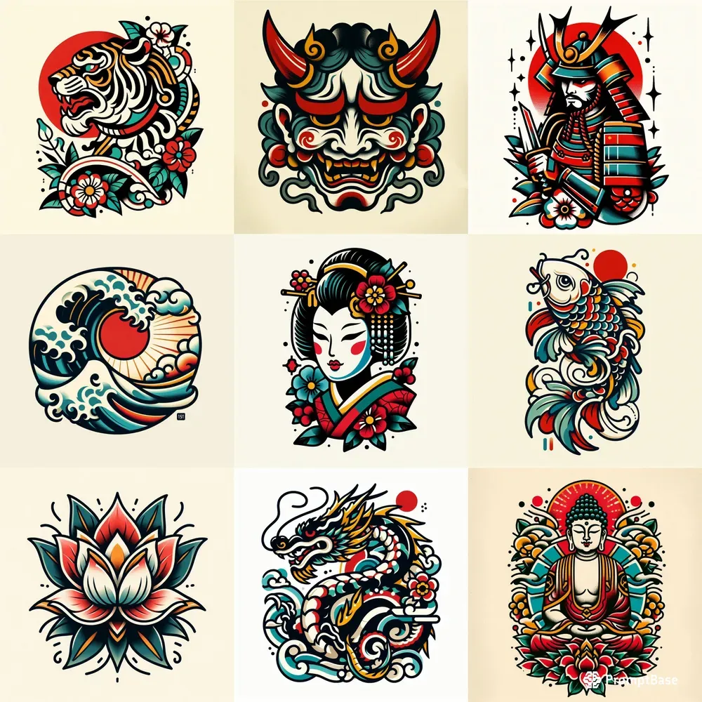 Japanese Traditional Irezumi Tattoos