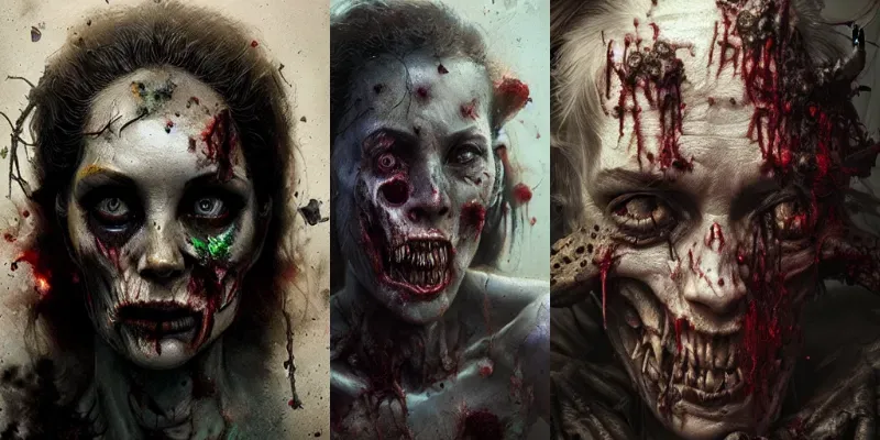 Realistic Zombie Avatar generated by undefined