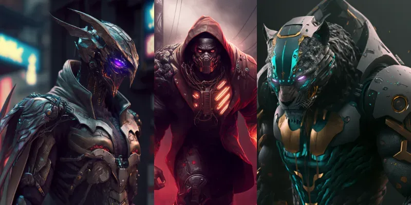 Super Villian Mascots generated by undefined