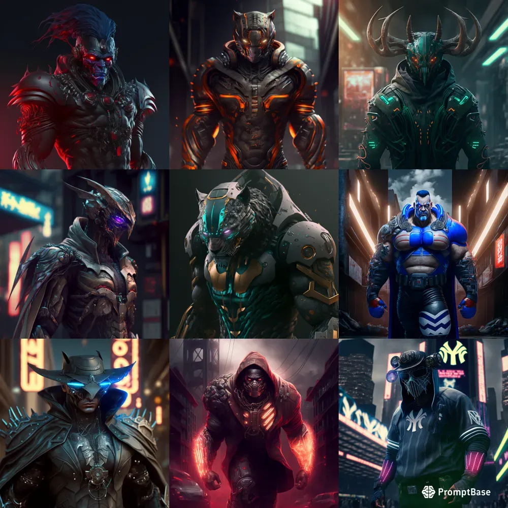 Super Villian Mascots