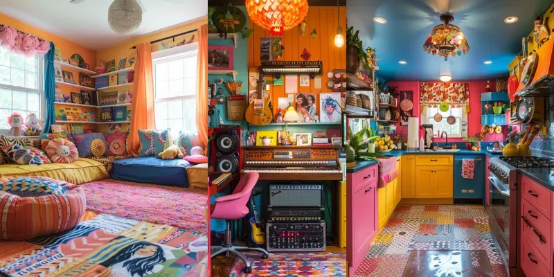 Kitsch Home Interiors generated by undefined