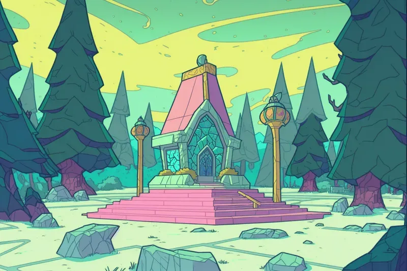 Cartoon Backgrounds And Landscapes