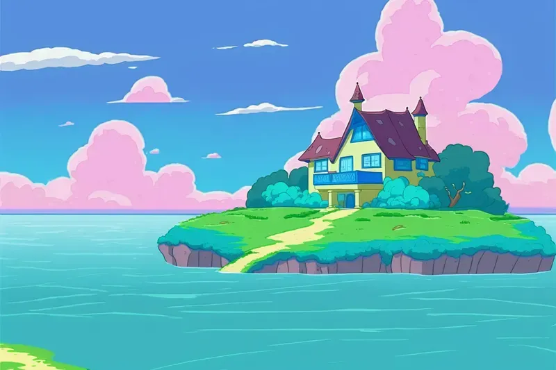Cartoon Backgrounds And Landscapes