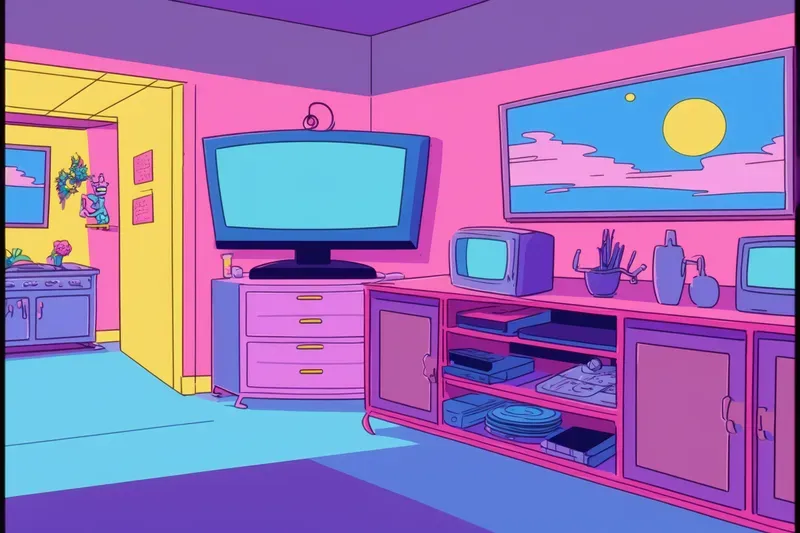 Cartoon Backgrounds And Landscapes