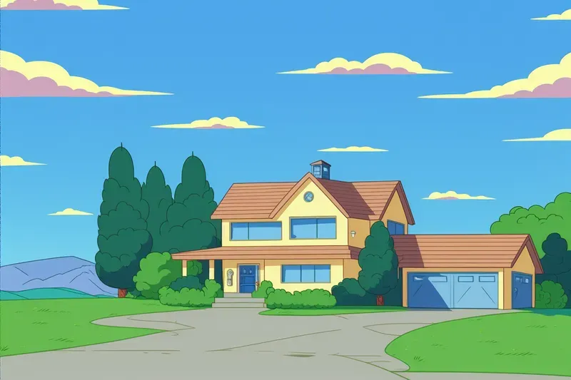 Cartoon Backgrounds And Landscapes