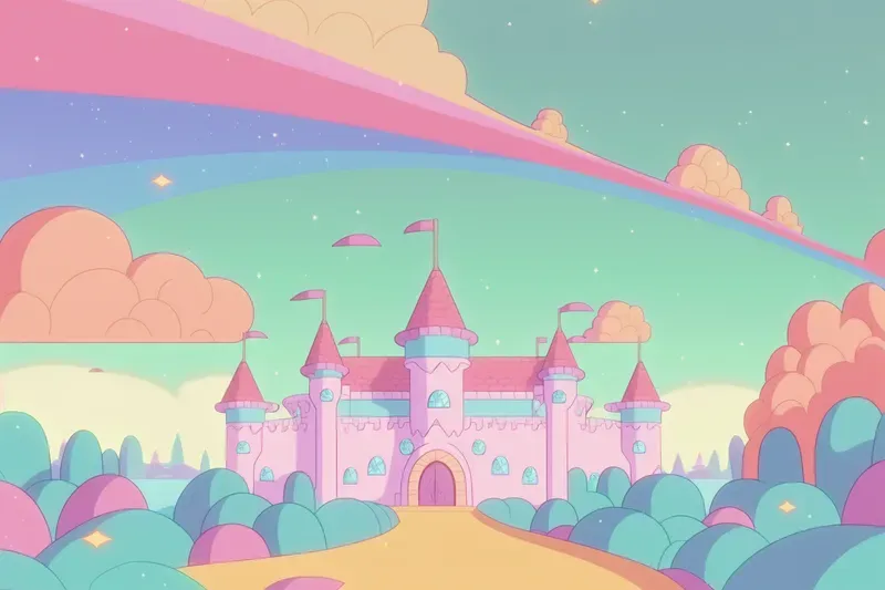 Cartoon Backgrounds And Landscapes