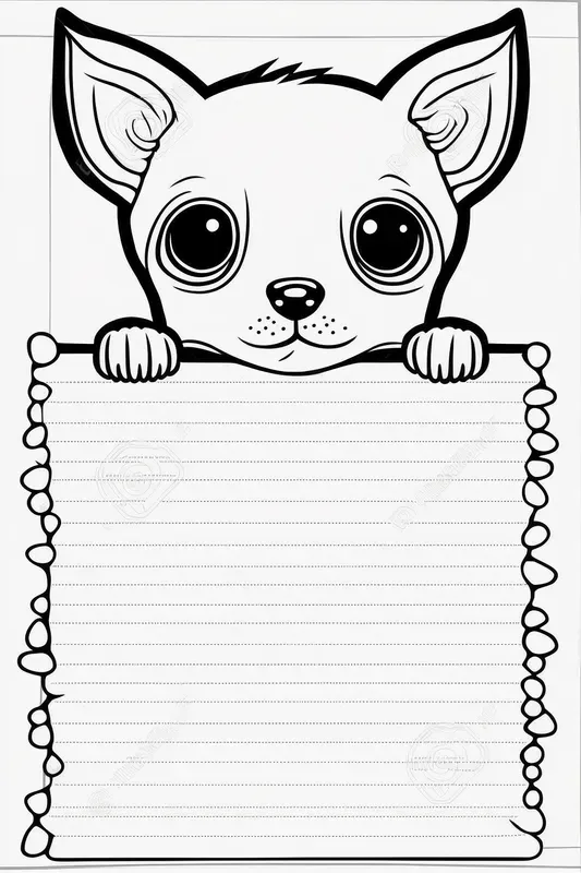 Notebook Coloring Pages For Kids
