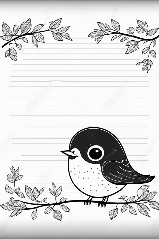 Notebook Coloring Pages For Kids